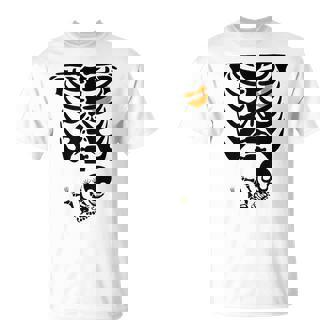Skeleton Pregnancy Halloween Spooky Mom To Be Baby Reveal T-Shirt - Thegiftio UK