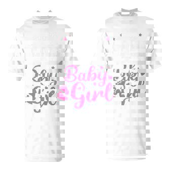 Soon To Be Grandma Of A Baby Girl Promoted To Grandma T-Shirt - Monsterry