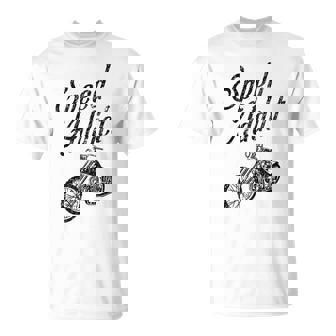 Speed Addict Custom Bike Chopper Motorcycle T-Shirt - Monsterry
