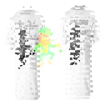 St Patrick's Gray Alien Green Beer History Parade T-Shirt - Monsterry