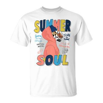 Summer Streetwear Urban Street Wear Tiger Aesthetic Soul T-Shirt - Monsterry