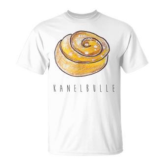 Sweden Kanelbulle Cinnamon Snail Baking Fika Coffee T-Shirt - Geschenkecke