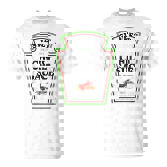 Sweet Chili Sauce Condiment Spice Costume Party Matching T-Shirt - Thegiftio UK