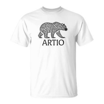 Symbole De L'ours De La Déesse Celtique Artio T-Shirt - Cadeauxyz