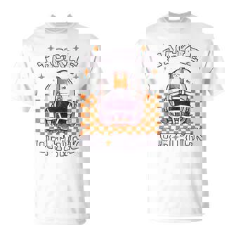 Tackle Football Halloween Spooky Sports Boys Kid T-Shirt | Mazezy