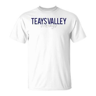 Teays Valley Vikings Spirit Wear School Pride T-Shirt - Monsterry UK