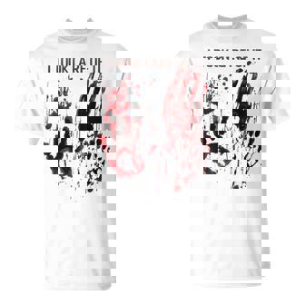 I Took Care Of It Bloody Blood Stained Horror Graphic T-Shirt - Thegiftio UK