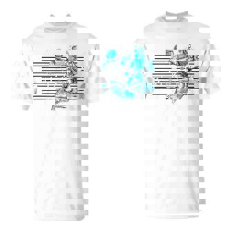 Trendy Buckets Basketball Dunk Paint Splatter T-Shirt - Monsterry