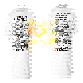 You Can Never Have Too Many Trucks Construction Trucks Boys T-Shirt - Seseable