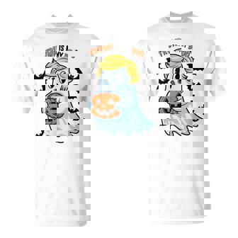Trump Is My Boo Halloween 2024 Trump Ghost T-Shirt | Mazezy