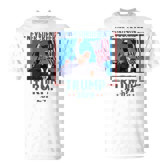 Trump Speech Fist In The Air Pennsylvania Trump 2024 T-Shirt - Monsterry