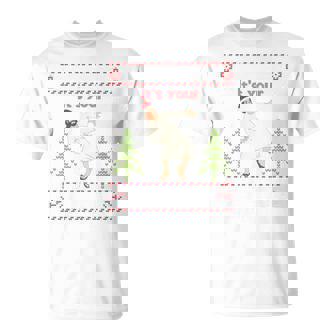 Ugly Sweater Go Jesus It's Your Birthday Merry Christmas Day T-Shirt - Monsterry