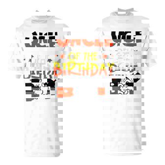 Uncle Of The Birthday Boy Mouse Family Matching T-Shirt - Thegiftio UK