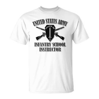 US Army Infantry School Instructor Back T-Shirt - Monsterry CA