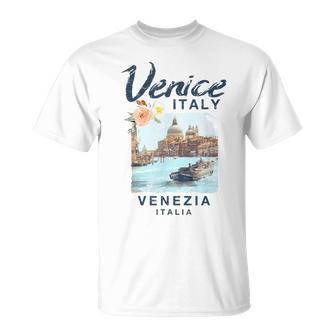 Venice Italy Enice Italiaintage T-Shirt - Geschenkecke