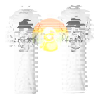 Vintage Cool Duck With Sunglasses Ducks T-Shirt - Thegiftio UK