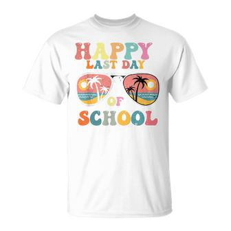 Vintage Happy Last Day Of School School Memories T-Shirt - Monsterry AU