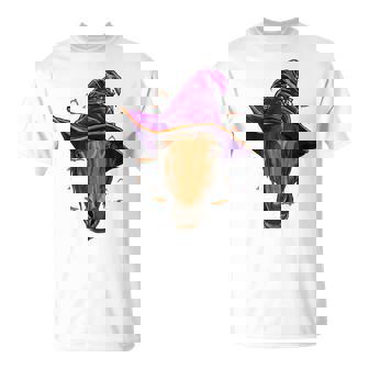 Witch Halloween Horse Equestrian Horse Lover Cowboy T-Shirt - Thegiftio UK