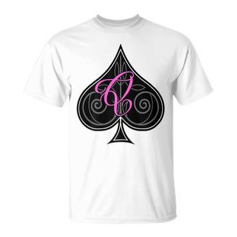 Women's Queen Of Spades Hot Wife Swinger T-Shirt - Geschenkecke