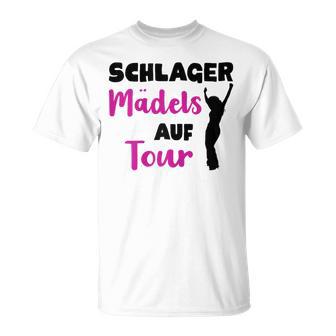 Women's Schlager Girls On Party Tour T-Shirt - Geschenkecke