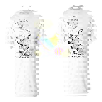 Yeep Talk To Me Hen Chicken Cute Humor Fun T-Shirt - Monsterry