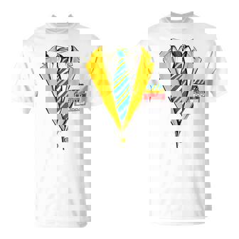 Yellow Bob Halloween Costume Zombie Tuxedo Suit Tux T-Shirt - Thegiftio UK