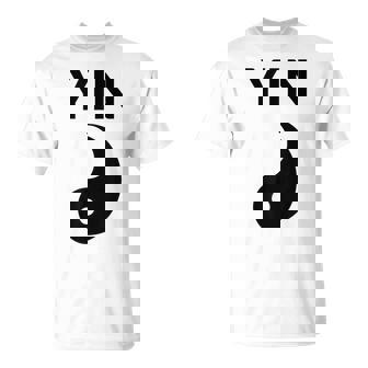 Yin Yang Costume Couple Costumes Partner Costumes Man Woman T-Shirt - Thegiftio UK