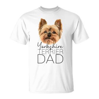 Yorkshire Terrier Dad Dog Cane Maglietta - Novitaregali