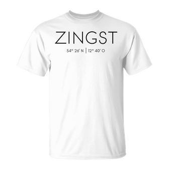 Zingst Fischland-Darß-Zingst Baltic SeaMecklenburg-Vorpommern S T-Shirt - Geschenkecke