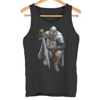 T-Shirt Uomo Cavalieri Templari – Crociati San Giorgio 100% Cotone Gildan