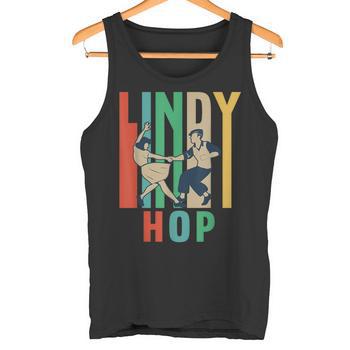 Maglietta Con Design Lindy Hop - Idea Regalo Per Compagno Di Ballo, Ballerini Swing, Compleanni