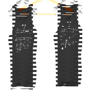 Maglietta Donna Gatti Music Notes - Scollo A V, Motivo Pianoforte E Gatti, Cotone/poliestere - Foto 9