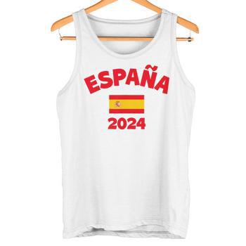 Débardeur Imprimé Drapeau D'Espagne Vieilli - Unisexe Pour Homme, Femme, Enfant - Coupe Classique