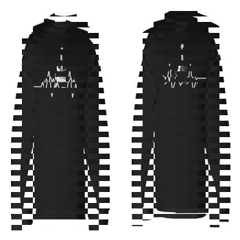 Maglietta Chitarrista Con Design Battito Cardiaco - Cotone Per Musicisti E Appassionati - Foto 6