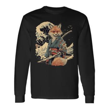 Débardeur Renard Aquarelle Automne - Coton/polyester, Manches Absentes