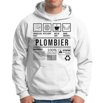 T-shirt Drôle Plombier – Humour Métier – Coton – Homme – Neuf Avec Étiquettes