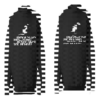 ★Wacky WiLLy★ Bird Graphic Long Sleeve T-Shirt Black Looney Tunes Tweety & Graffiti On Brick Wall Crew Neck Long