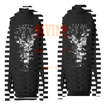 Tシャツ・カットソー [Angelnumber555] Heaven sweatshirt Divine Heavenly Angel Streetwear Bible Angelic Heaven Men's