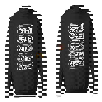 Anime Sweatshirt Eat Sleep Anime Gaming Repeat Anime Gifts Men