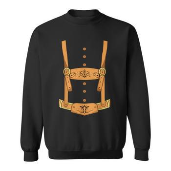 Lederhosen Oktoberfest Costume German Beer Festival Long Sleeve T-Shirt -  Monsterry