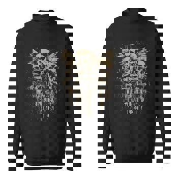 Skull Cross Wings Y2k Goth Alt Grunge Gothic Emo Aesthetic