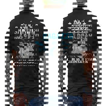 Maglietta Batteria Per Musicisti - Design Drumset, Unisex, Cotone, Regalo Per Batteristi - Foto 9