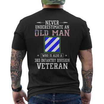 Never Underestimate 3rd Infantry Division Veteran Military Graphic Print Coffee  Mug - Monsterry DE