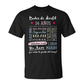 Camisetas aniversario de bodas online