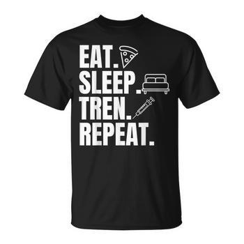 Diseño PNG Y SVG De Comer, Dormir, Bailar, Repetir Cita Para Camisetas