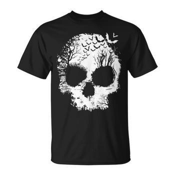 T-shirt Homme Fruit Of The Loom - Design Halloween (Chauve-souris) - Taille XL - Noir