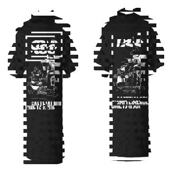 Oasis – Cigarettes And Alcohol Men's Back Print T-Shirt - Monsterry