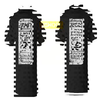 T❜s time Road Signs Traffic Signs Halloween Costume Party Men's T