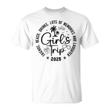 thumbnail image 2 of Girls Trip 2025 Tank Tops - We Are Trouble Vacation Tanks, Racerback Design 2 of 11