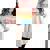 My Weight Is None Of Your Preoccupation On Back T-shirt comoda oversize da donna Ivory